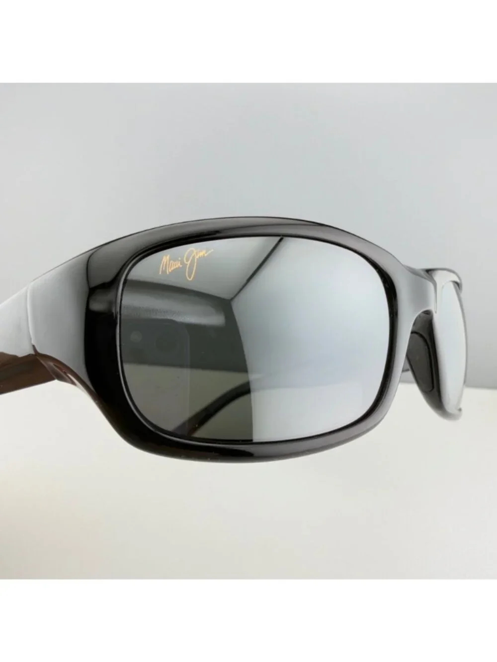 Maui Jim Sunglasses Stingray Gloss Black Wrap MJ 103-02 55-22-129